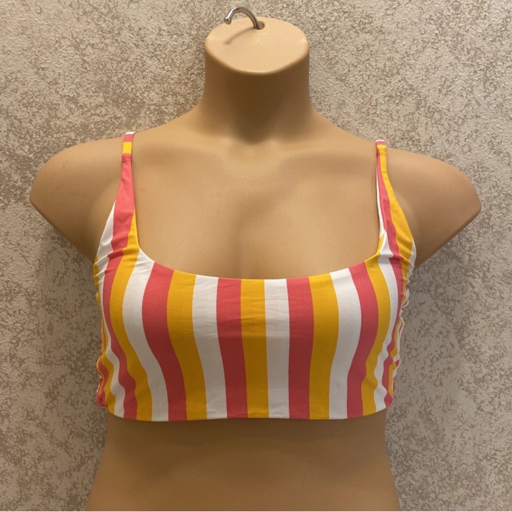 Dippin' Daisy's Multicolored Striped Bikini Top